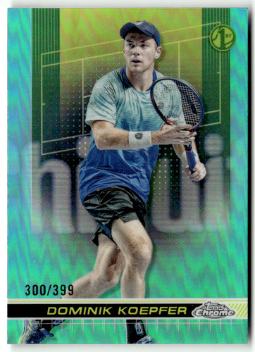 Topps chrome tennis 2024 - tennis, no