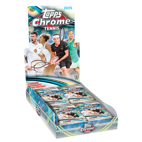 Topps chrome tennis 2025 - topps,