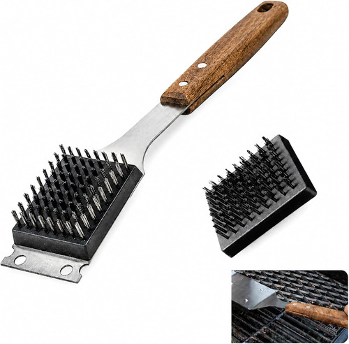 Grillbürste mit - grillbürste,