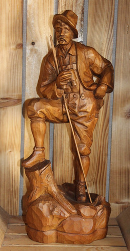 Antike holzfigur - antike, xl