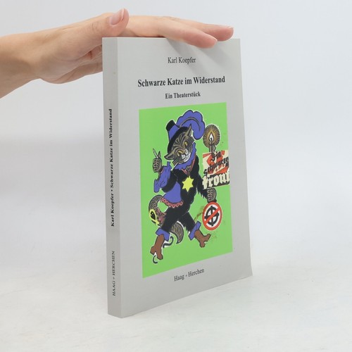 Schwarze katze widerstand - schwarze,