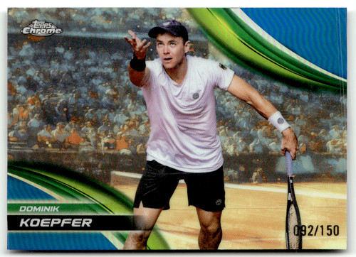Topps chrome tennis 2025 - 2025, no
