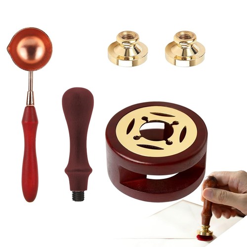 Wachssiegel set mit stempel - set,