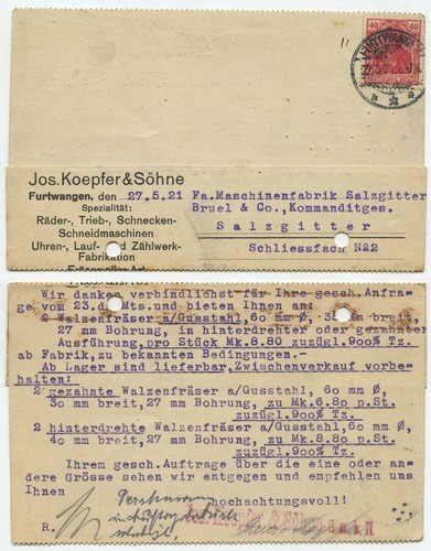 42347 postkarte jos - 42347,