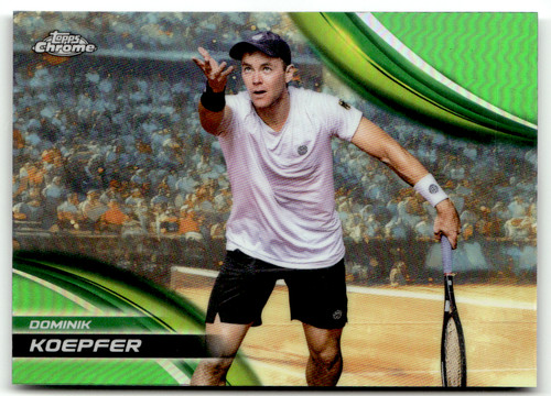 Topps tennis chrome - chrome, 2025